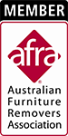 Member of the Australian Furniture Removers Association
